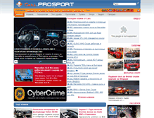 Tablet Screenshot of cars.prosport.bg